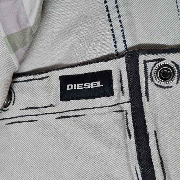 Diesel customised denim jacket - Picture 12 of 13